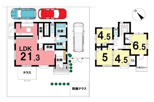 犬山市四季の丘４丁目の中古一戸建て