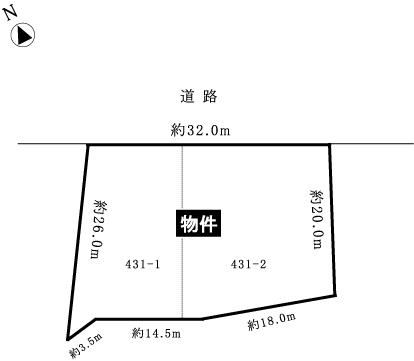 加茂郡白川町水戸野の土地