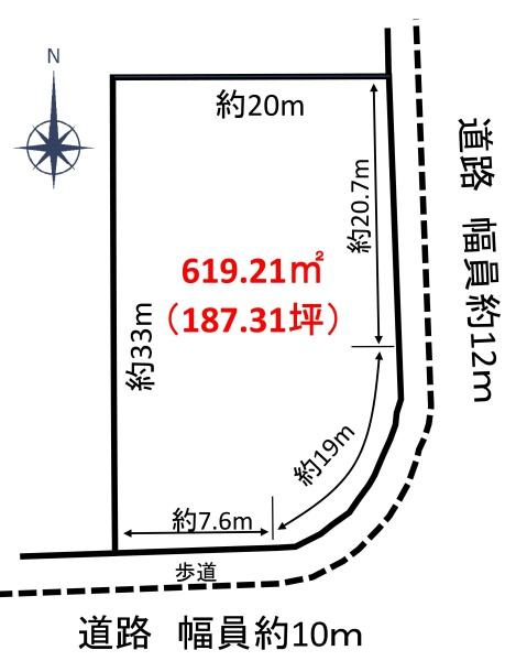 可児市長坂２丁目の土地