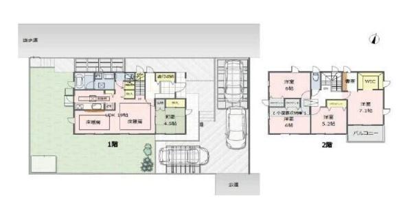 犬山市四季の丘６丁目の中古一戸建て