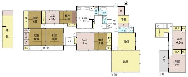 可児市長洞の中古一戸建て