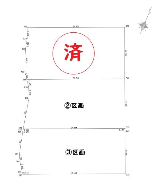 可児市東帷子の土地