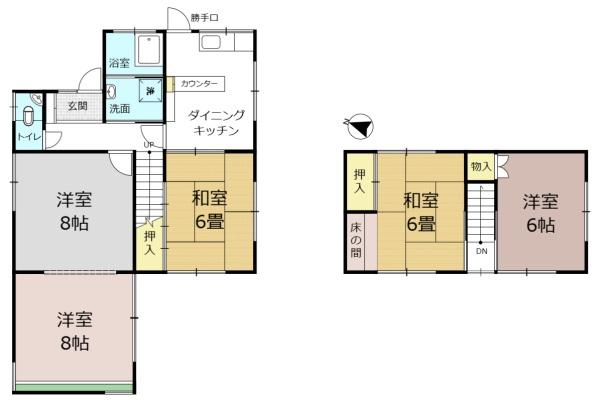 可児市鳩吹台３丁目の中古一戸建て