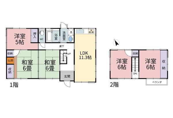 可児市鳩吹台６丁目の中古一戸建て