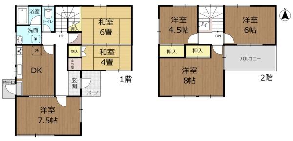 可児市長坂５丁目の中古一戸建て