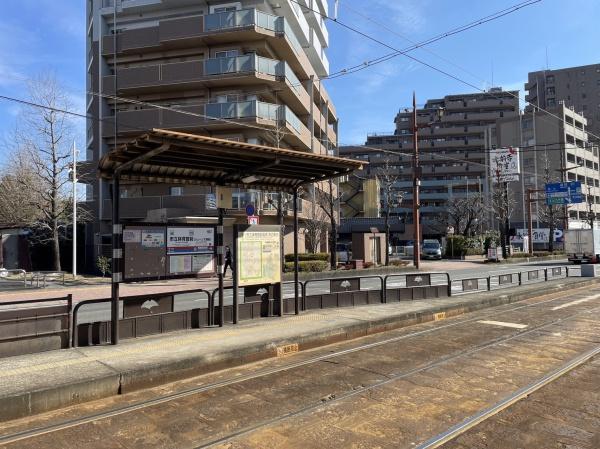パークマンション水前寺公園(市立体育館前電停)