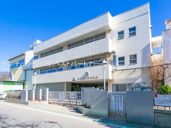 川口市大字峯の土地(川口市立東中学校)