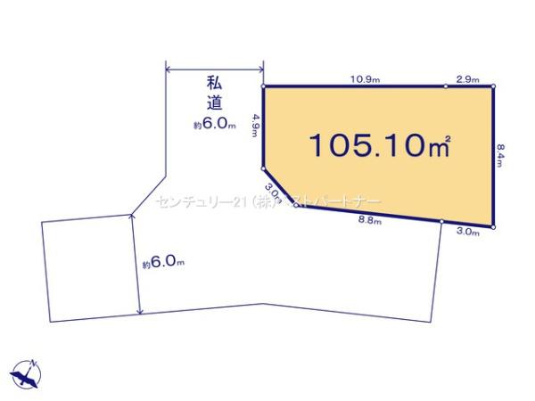 川口市大字安行小山の土地