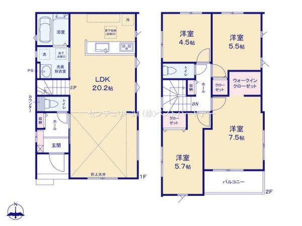 川口市大字赤井の新築一戸建