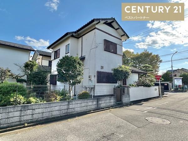 春日部市豊町1丁目の土地(前面道路含む現地写真)