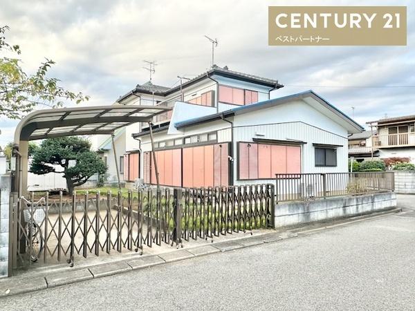 蓮田市椿山1丁目の土地(前面道路含む現地写真)