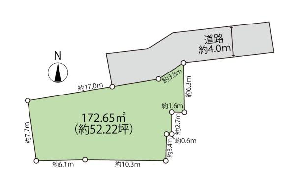 川口市大字赤井の売土地