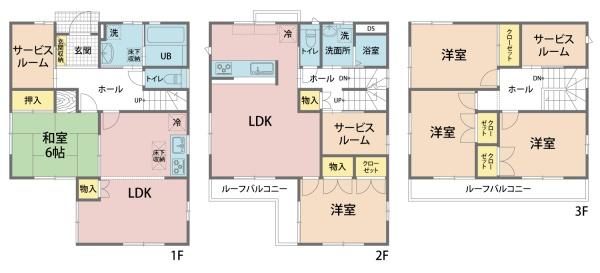 川口市北原台１丁目の中古一戸建