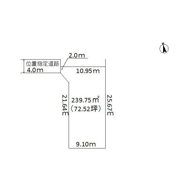 一宮市三条字田畑の売土地