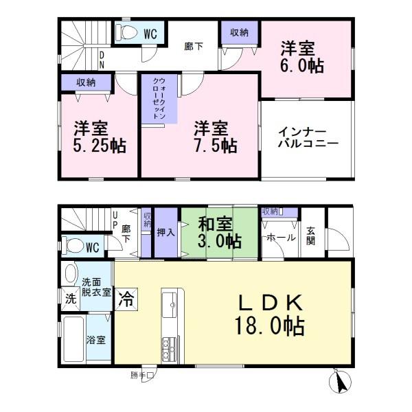 扶桑町高雄覚王寺前　全1棟