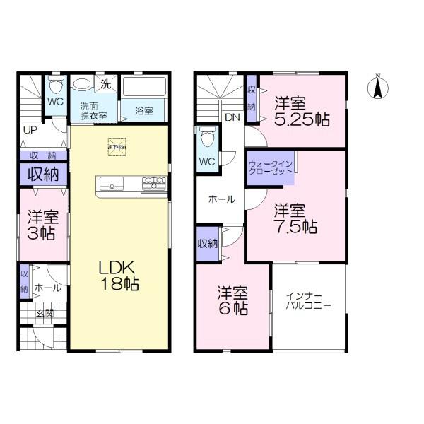 北名古屋市山之腰第１期　1号棟　全2棟