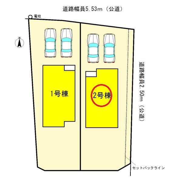 一宮市第5木曽川町外割田　2号棟　全2棟