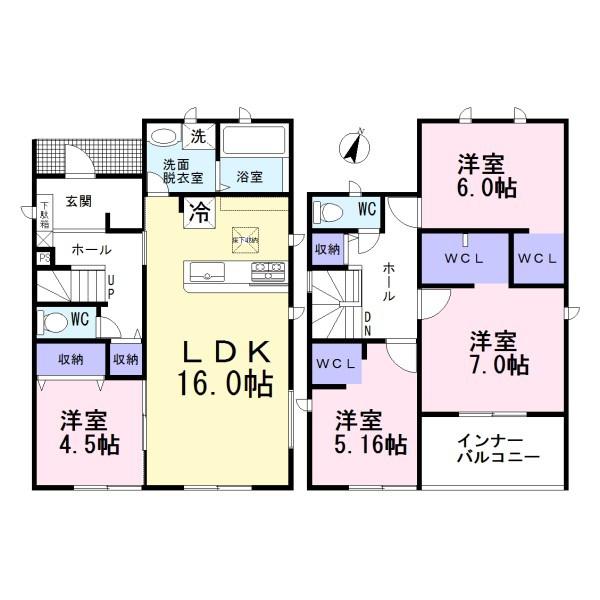 江南市村久野町門弟山　1号棟　全5棟