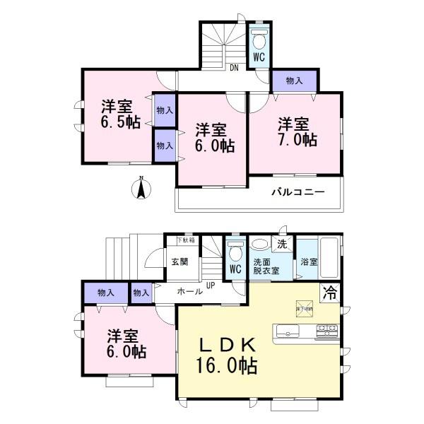 ハートフルタウン一宮市奥町5期　1号棟　全3棟