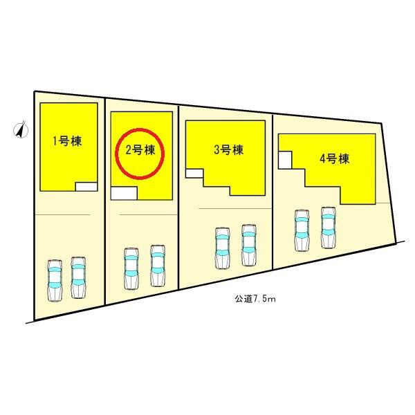 江南市村久野町南大門　2号棟　全4棟