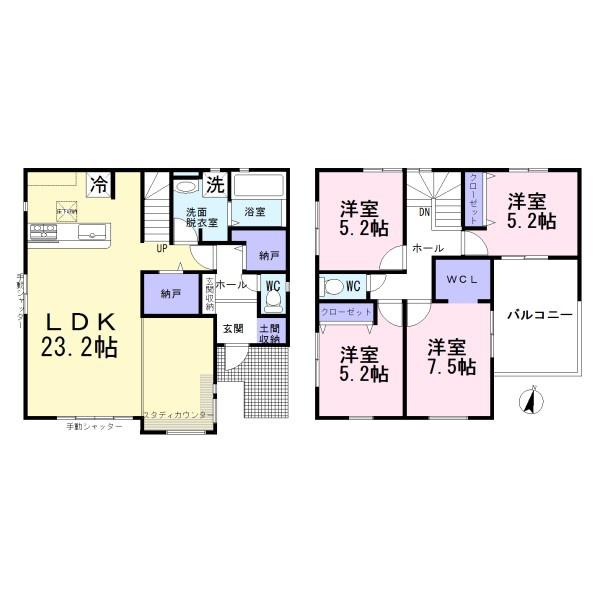 稲沢市北島町1期　1号棟　全1棟