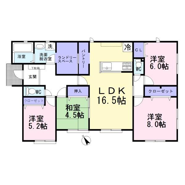 一宮市西五城24-1期　全1棟