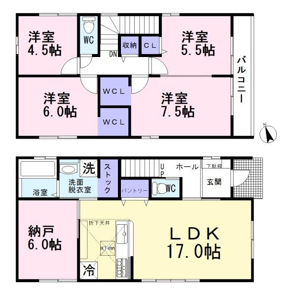 一宮市新生1期　2号棟　全4棟