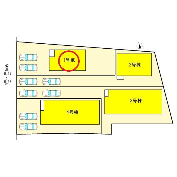 江南市勝佐町西郷1号棟全4棟