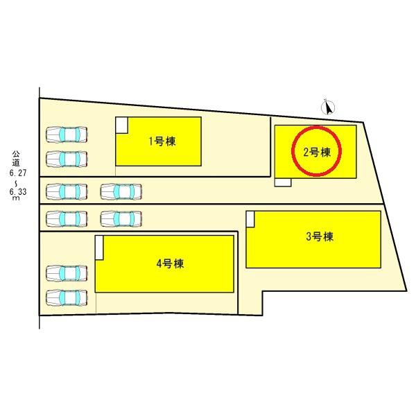 江南市勝佐町西郷2号棟全4棟