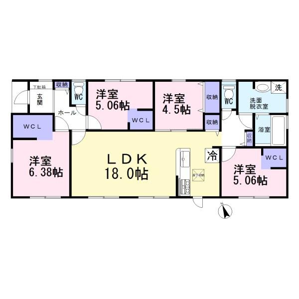 江南市勝佐町西郷3号棟全4棟