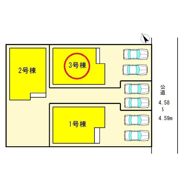 扶桑町栢森辻田3号棟　全3棟
