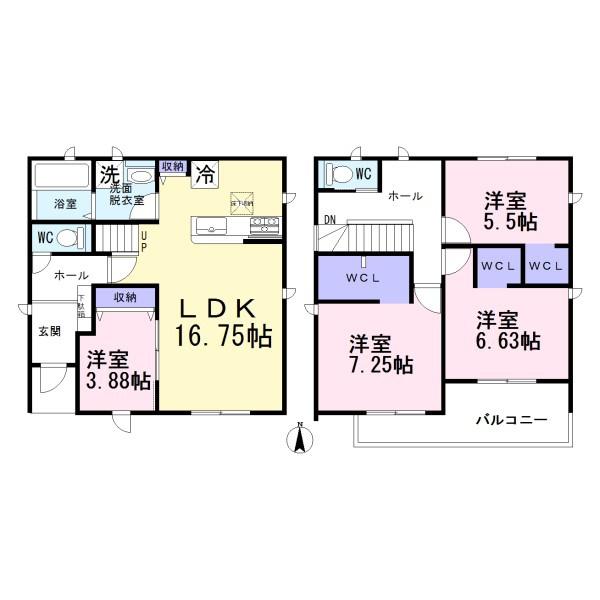 一宮市冨田第2　１号棟　全4棟