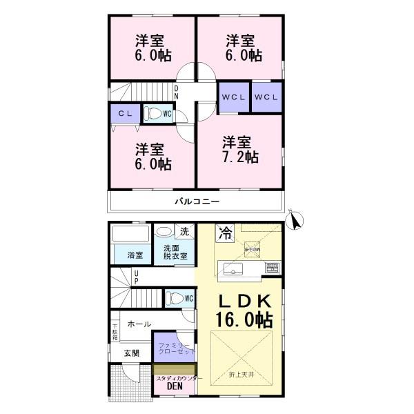 岩倉市曽野町4期1号棟全3棟