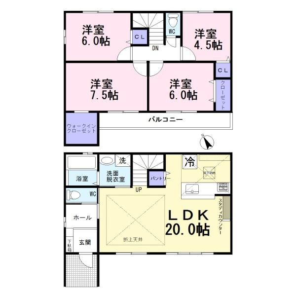 岩倉市曽野町4期2号棟全3棟