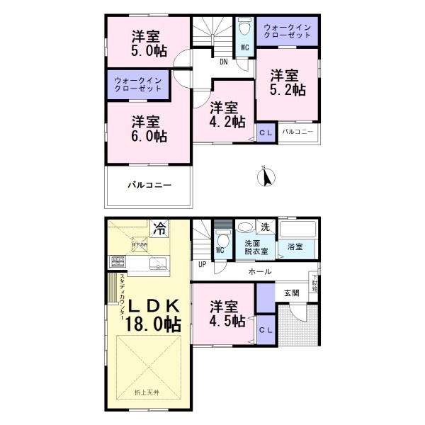 岩倉市曽野町4期3号棟全3棟