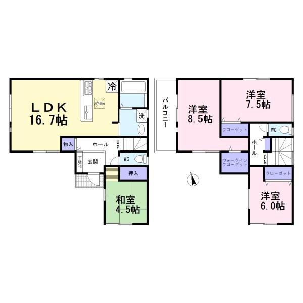岩倉市第2石仏町天王1号棟全2棟