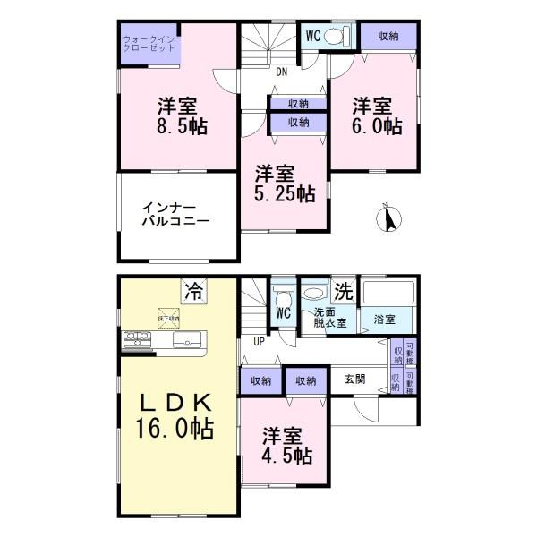 江南市前野町東　1号棟　全2棟