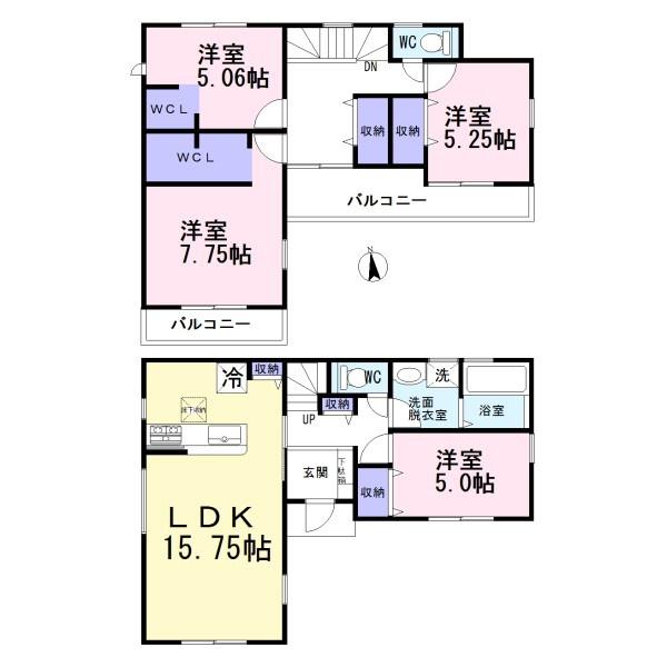 北名古屋市鍛冶ヶ一色第二　2号棟　全2棟