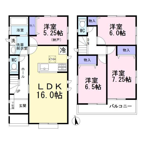 ハートフルタウン扶桑町高雄6期　1号棟　全3棟