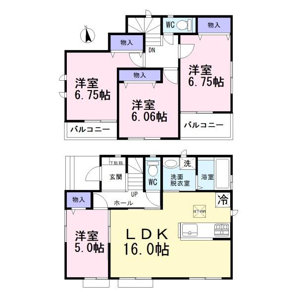 北名古屋市片場六所　1号棟　全1棟