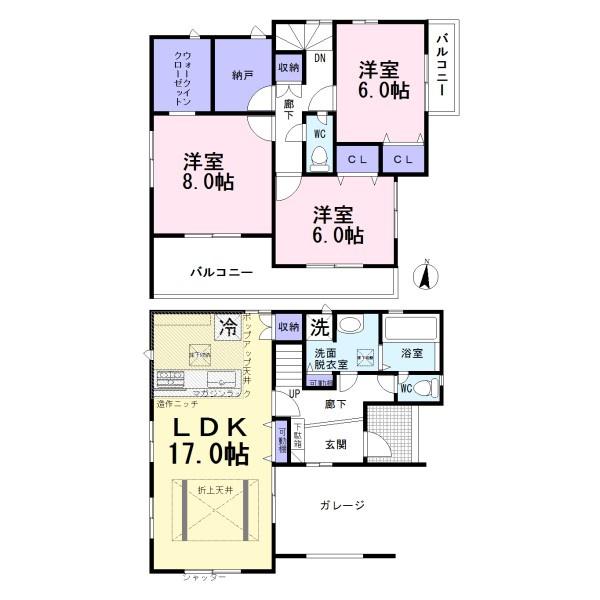北名古屋市六ツ師大替口　全1棟