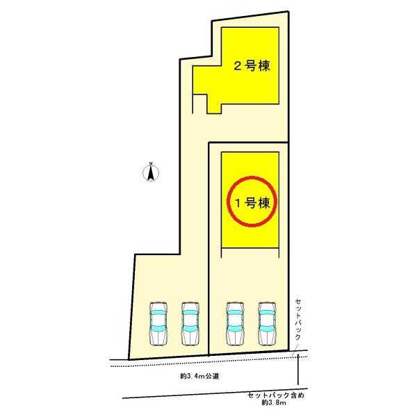 一宮市浅井町尾関24-1期　1号棟　全2棟