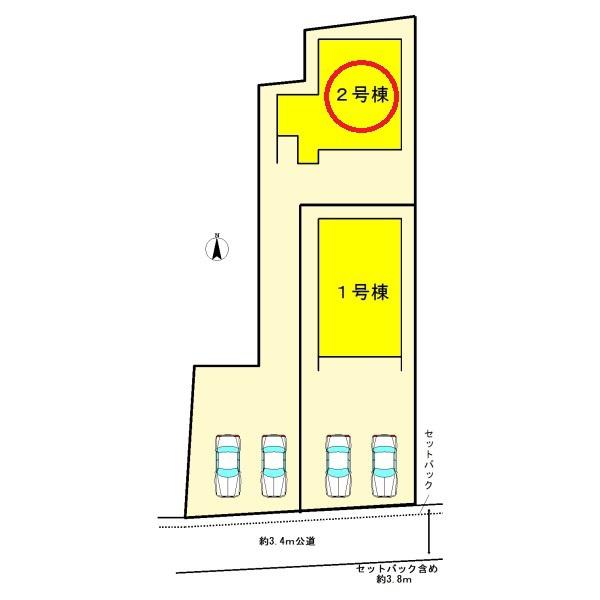 一宮市浅井町尾関24-1期　2号棟　全2棟