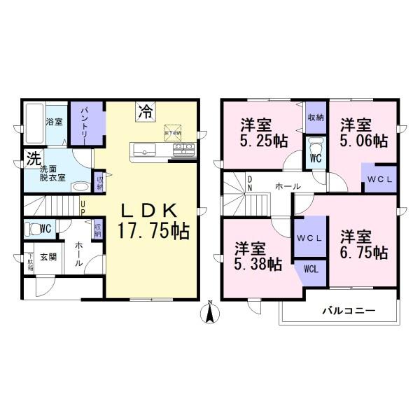 一宮市開明駅南5号棟全6棟