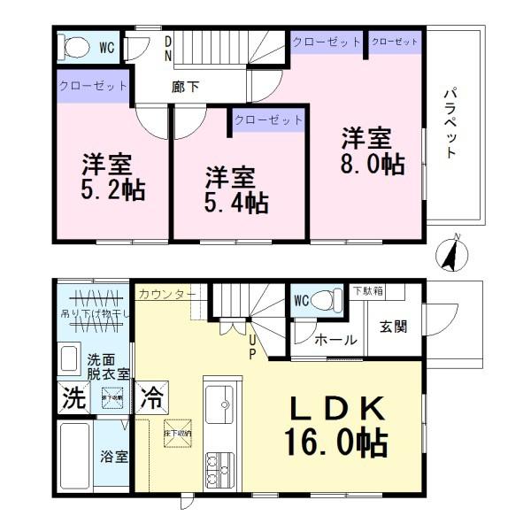 一宮末広1丁目24-1期2号棟　全2棟