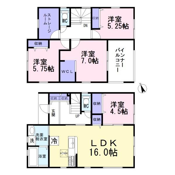 一宮市浅井町　1号棟　全2棟