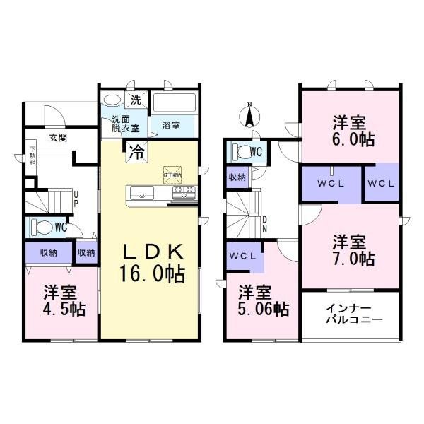 江南市田代町　1号棟　全3棟