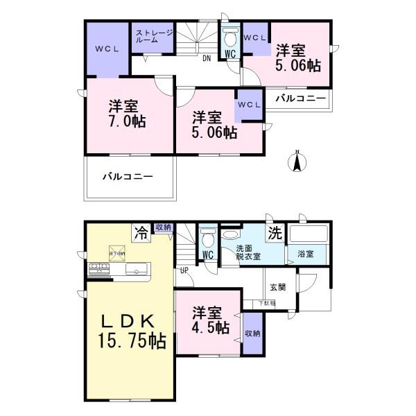 江南市田代町　3号棟　全3棟