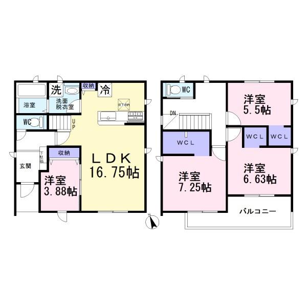 一宮市九品町第22号棟全6棟