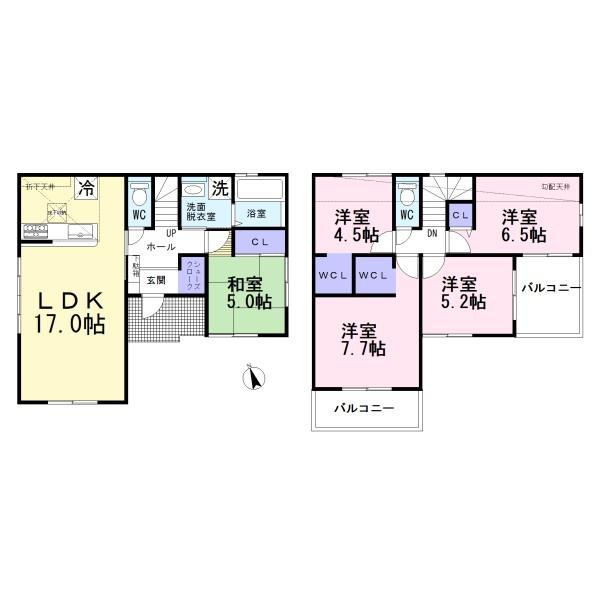 一宮市木曽川町3期　3号棟　全6棟